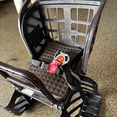 自転車用チャイルドシート 後ろ用　ブラウンの画像