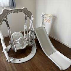 滑り台　ブランコ　バスケットゴール　セットの画像