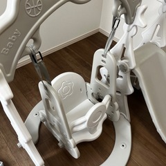 滑り台　ブランコ　バスケットゴール　セットの画像