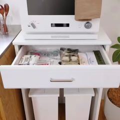  ニトリ　ゴミ箱上ラックの画像