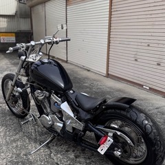 ドラッグスター400 ロングチョッパースタイル❗️車検2年付の画像