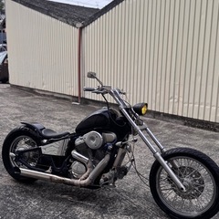 ドラッグスター400 ロングチョッパースタイル❗️車検2年付の画像