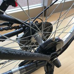 A-1567【リユースのサカイ野々市店】折りたたみ自転車　Jeep ブラック 20インチ　※クリーニング済みの画像