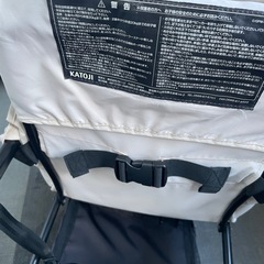 【急募】【美品】KATOJI 二人乗りベビーカー ベージュの画像