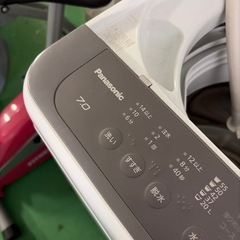★フロンティアグループいわき店★お手頃価格！アウトレット中古★パナソニック洗濯機7.0kg 2021年製の画像