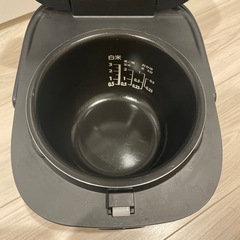 【3/4まで】TOSHIBA(東芝) 炊飯器 3合 RC-5ZXT(K) ブラック一人暮らしの画像