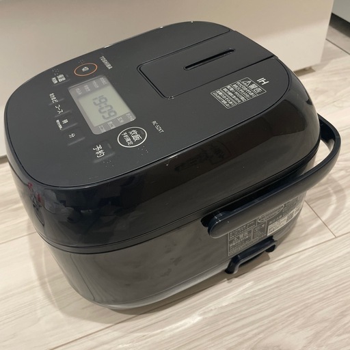 TOSHIBA(東芝) 炊飯器 3合 RC-5ZXT(K) ブラック一人暮らし (み) 武蔵