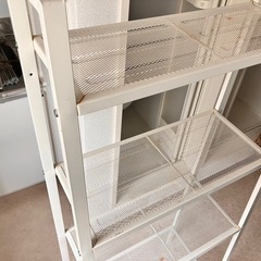 IKEA 白い棚の画像