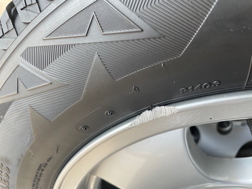 ジムニーJA11  175/80/R16 　タイヤホイール