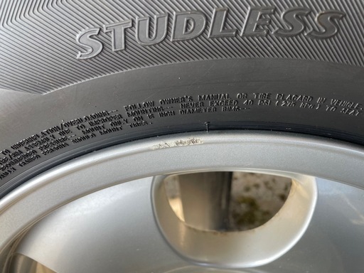 ジムニーJA11  175/80/R16 　タイヤホイール