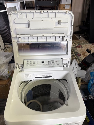 No.1210 19年洗濯機、分解洗浄 (配送、設置)無料！
