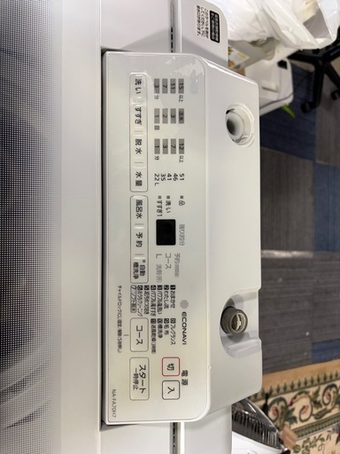 No.1210 19年洗濯機、分解洗浄 (配送、設置)無料！