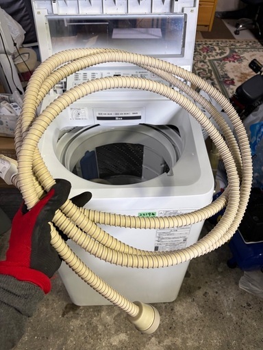 No.1210 19年洗濯機、分解洗浄 (配送、設置)無料！