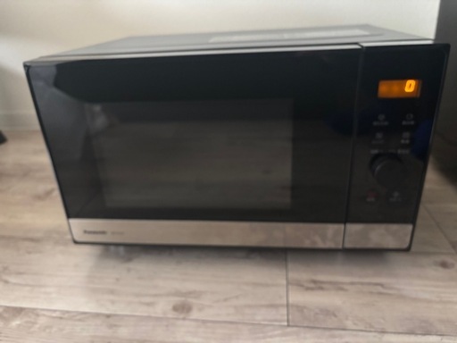 Panasonic 電子レンジ NE-FL222-Kブラック 2022年製