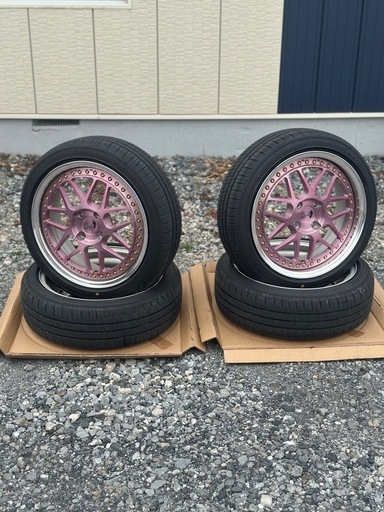 26年165/50r16 国産タイヤ付 レオンハルト特注！ゲミュート程度良好