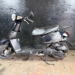 ★支払総額3.3万円★関東圏内即日配送可能！ 全車走行テスト済み！ スズキ レッツ 黒 CA4AA 人気のレッツ！ ４ストインジェクション！ 集中キー！ 低燃費！の画像