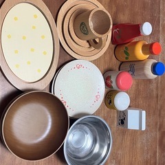 決まりました！【無料】木製おままごとフルセット　差し上げますの画像