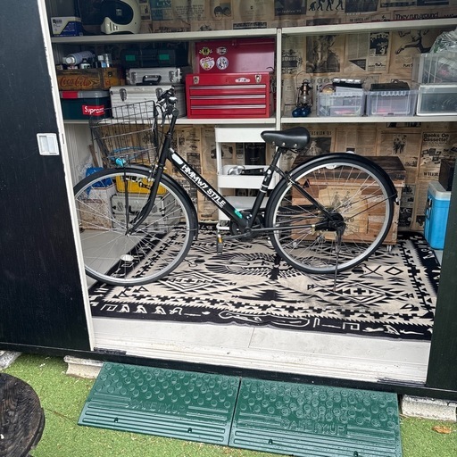 27インチ6段切替付き自転車