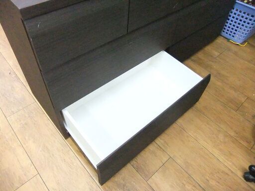ニトリ 3段 ローチェスト ウィッシュ2 幅 約149.3cm 高さ 約70.4cm 箪笥 たんす タンス チェスト 衣類収納  札幌市厚別区 厚別店 ニトリ 3段 ローチェスト ウィッシュ2 幅 約149.3cm 高さ 約70.4cm 箪笥
