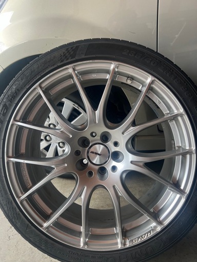 RAYS HOMURA 19インチ　50プリウス