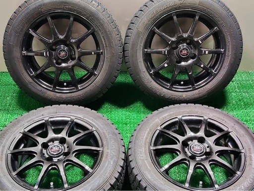 ロクサーニスポーツ 14インチ アイスナビ7 165/65R14 バリ溝 美品 格安