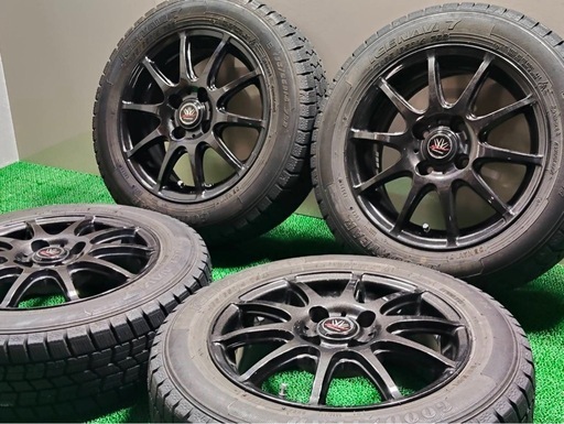 ロクサーニスポーツ 14インチ アイスナビ7 165/65R14 バリ溝 美品 格安
