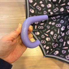 ジュニアランドセルがぬれない傘の画像