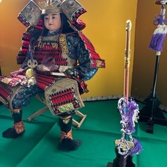 五月人形 一式の画像