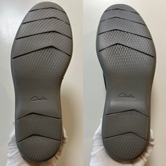 クラークスコレクションCLARKScollectionブランティンプレーンレザーシューズ ビジネスシューズ カジュアルシューズ くつ クツ 革靴 紐靴 レースアップシューズブラック黒UK 8日本サイズ約26.0センチ箱定価17,600円メンズmen男性用紳士の画像