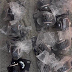 (未使用品) 2インチキャスター　静音車輪　4個セットの画像