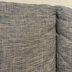 3人掛けソファ（180cm）布製／使用感あり・状態良好の画像