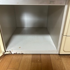 鋼板　米びつ　レンジ台の画像