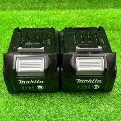 マキタ(makita) BL4025 リチウムイオンバッテリー 40V/2.5Ah 2個セット 充電回数16回・7回【船橋馬込店】【店頭取引限定】【中古】管理番号：ITJ69XA0TUMEの画像