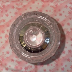 【新品未使用品】大きめ花瓶 イタリア ベルクリスタルガラス ☆25cm☆レアの画像