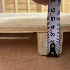 シングルベッドフレームとすのこ3枚の画像