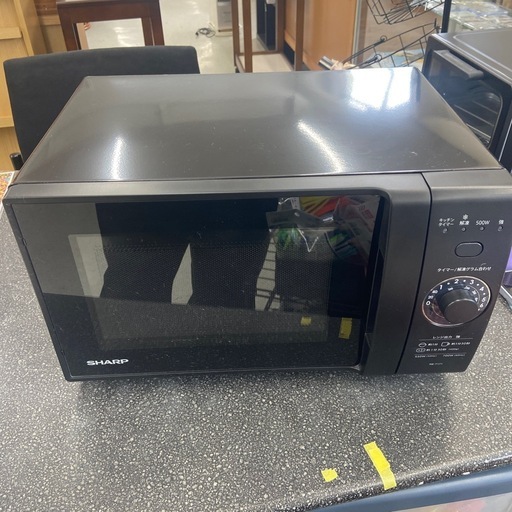 今2603-050 SHARP 電子レンジ RF-T171-B 2024年製 動作確認済 キズ汚れ有り