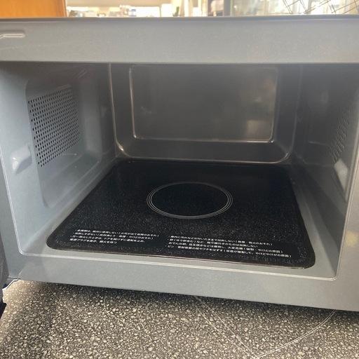 今2603-050 SHARP 電子レンジ RF-T171-B 2024年製 動作確認済 キズ汚れ有り