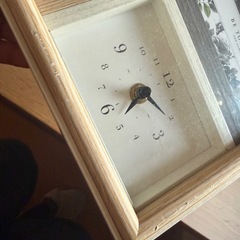 Francfranc  写真立て　時計の画像