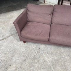 中古　ニトリ　2人掛けソファの画像