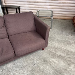 中古　ニトリ　2人掛けソファの画像