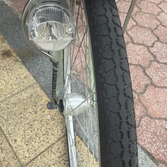 かわいい自転車　通勤通学　変速＆オートライト付きの画像