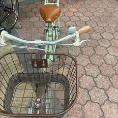 かわいい自転車　通勤通学　変速＆オートライト付きの画像