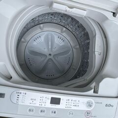 2019年製 全自動洗濯機 ヤマダ電機 容量6㎏ YWM-T60G1 宮前区の画像