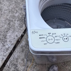 配達可 美品 2年使用 洗濯機 BW-45Aの画像