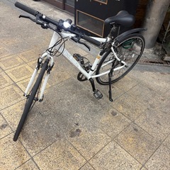 アルミフレーム　クロスバイク  変速付きの画像