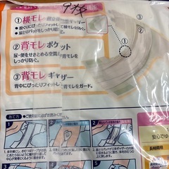 横もれ安心テープ止めL バラ9枚の画像