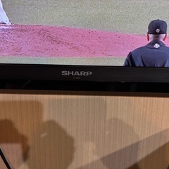 SHARP40型TVの画像