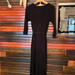 【新品】ナノユニバース　7部丈ロングワンピの画像