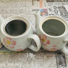 急須2点、湯呑み10個の画像