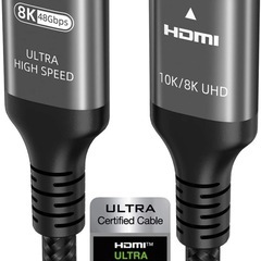 HDMIケーブル 10K 8K 4m  ハイスピードケーブル 未使用品☆の画像